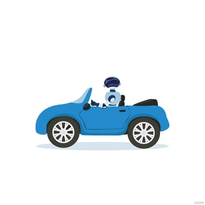 fFree Robot Car Vector