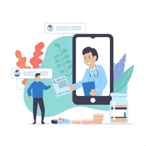 Digital Health Illustration