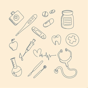 Medical Sketch Illustration