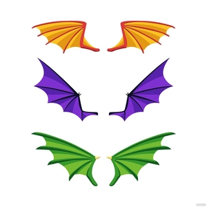Dragon Wings Vector