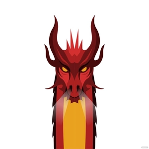 Angry Dragon Vector