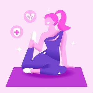 Health And Wellness Illustration