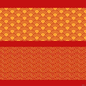 Chinese New Year Pattern Vector