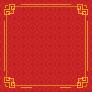 Chinese New Year Frame Vector