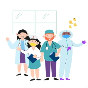 Medical Team Illustration