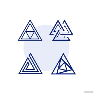 Triangle Alchemy Vector