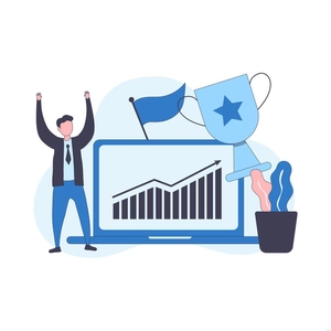 Business Success Illustration