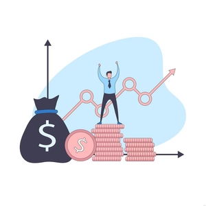 Business Profit Illustration