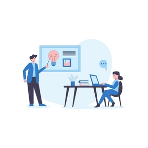 Presentation Design Illustration