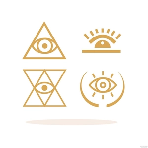 Alchemy Eye Vector