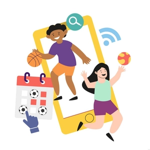 Digital Sports Illustration