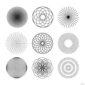 Circle Line Vector
