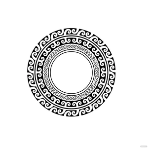 Tribal Circle Vector