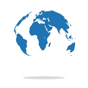 Global Map Illustration