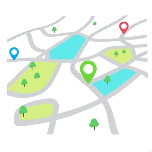 Route Map Illustration