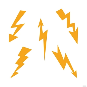 Lightning Arrow Vector