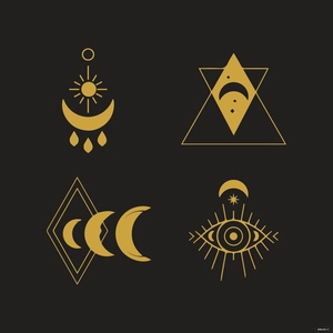 Mystical Alchemy Vector