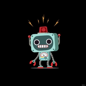 Robot Toy Vector