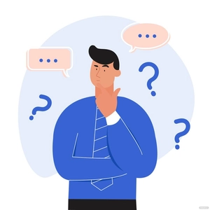 Businessman Thinking Vector