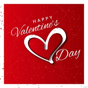 Valentines Day Poster Vector
