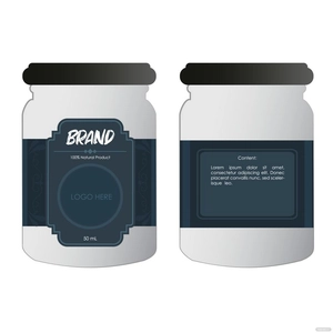 Jar Packaging Vector