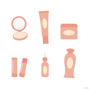 Cosmetics Packaging Vector