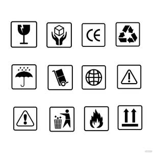 Packaging Symbol Vector