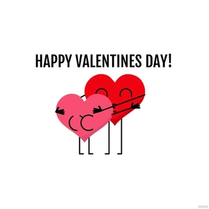 Funny Valentines Day Vector