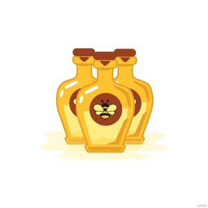 Honey Packaging Vector