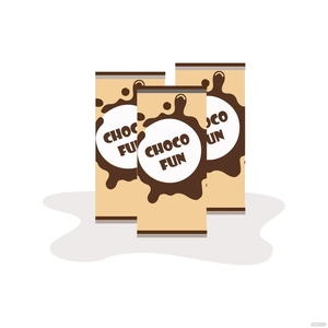 Chocolate Packaging Vector
