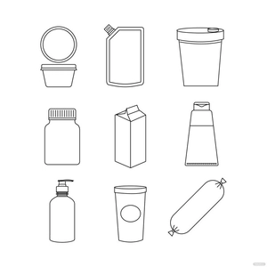 Packaging Outline Vector