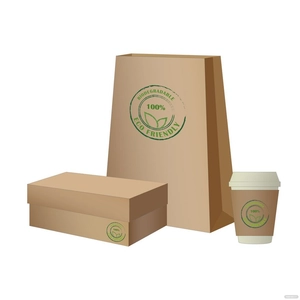 Eco Packaging Vector