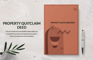 Property Quitclaim Deed Template Property Quitclaim Deed Template