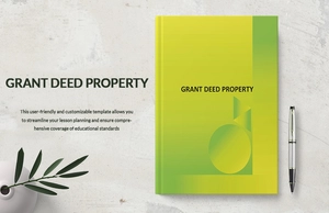 Grant Deed Property Template