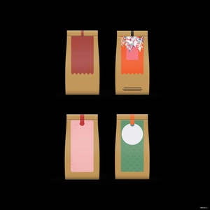 Pouch Packaging Vector