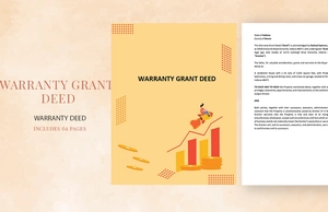 Warranty Grant Deed Template
