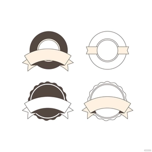 Circle Banner Vector