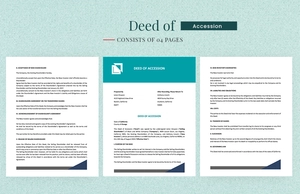Deed of Accession Template