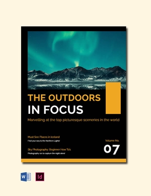 Modern Lifestyle Magazines Template