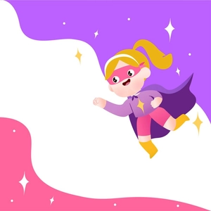 Cartoon Banner Illustration