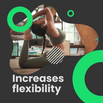 Free Yoga Exercise Puzzle Post, Instagram, Facebook Template to Edit Online