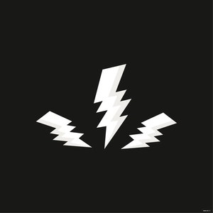 White Lightning Vector