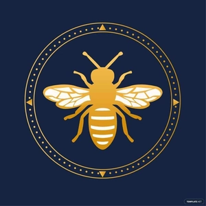 Bee Symbol Vector