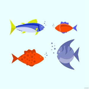 Simple Fish Vector