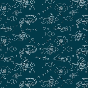 Fish Pattern Vector