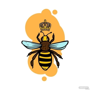 Queen Bee Vector
