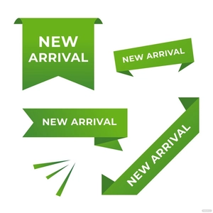 New Arrivals Banner Vector