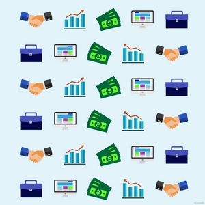Business Pattern Vector