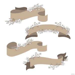 Floral Banner Vector