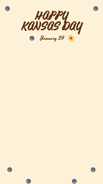 Free Happy Kansas Day Snapchat Geofilter Template to Edit Online